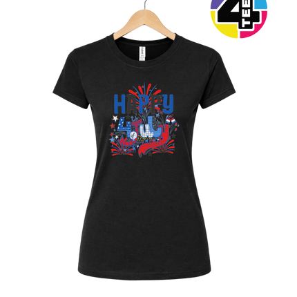 Happy 4th Fireworks Celebration Women's Tee