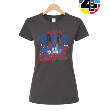 Happy 4th Fireworks Celebration Women's Tee