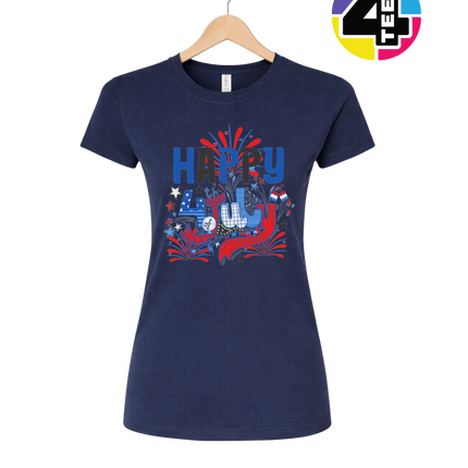 Happy 4th Fireworks Celebration Women's Tee