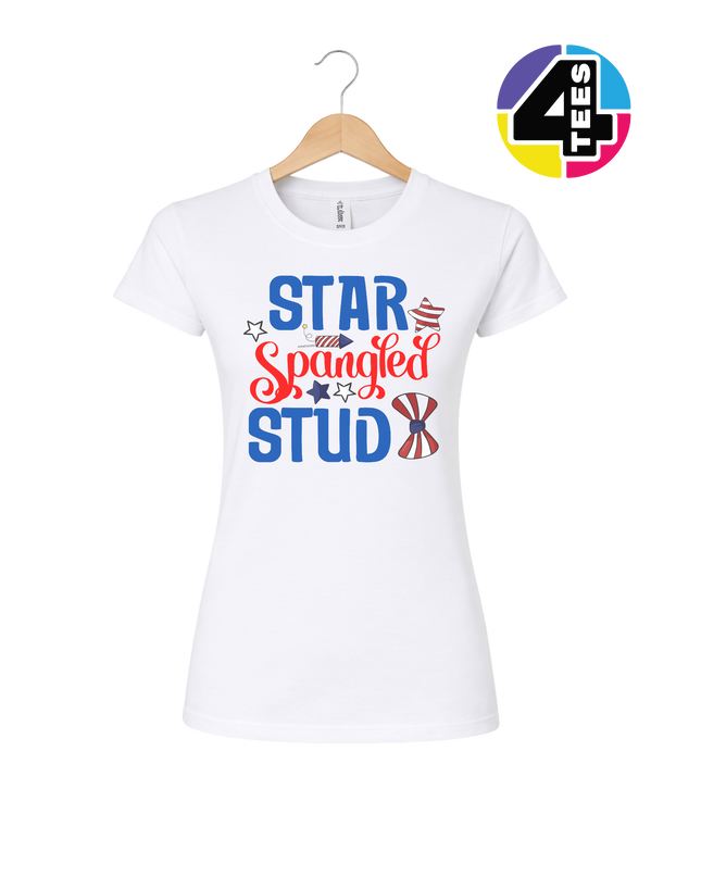 Star Spangled Stud Women's Tee