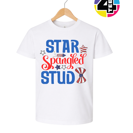 Star Spangled Stud Youth Tee