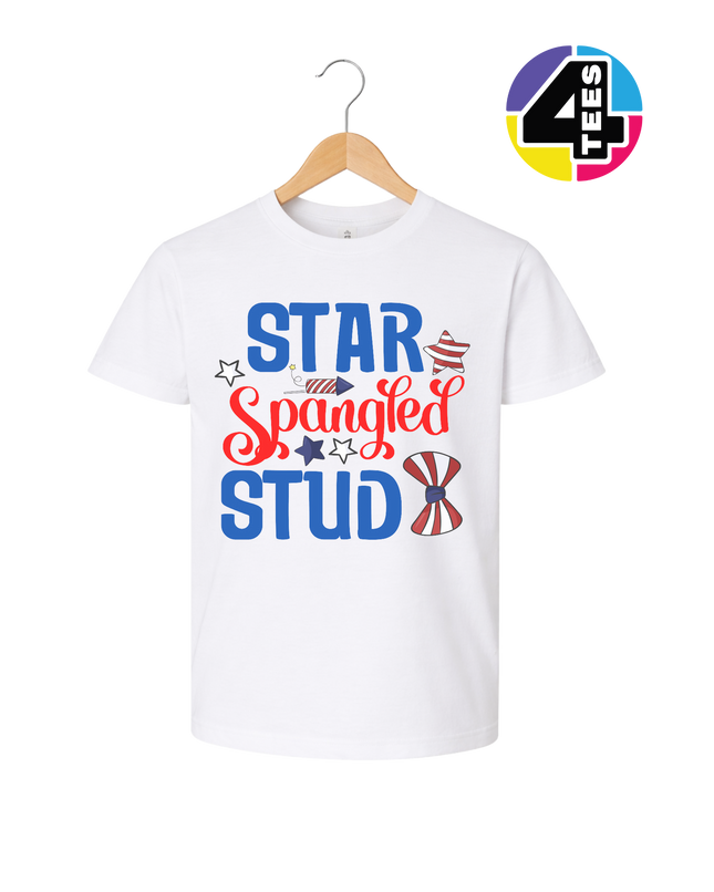 Star Spangled Stud Youth Tee