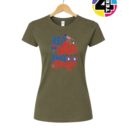 Red White and Boujee Women's Tee