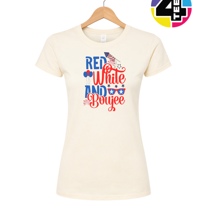 Red White and Boujee Women's Tee
