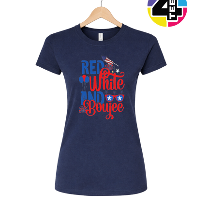 Red White and Boujee Women's Tee