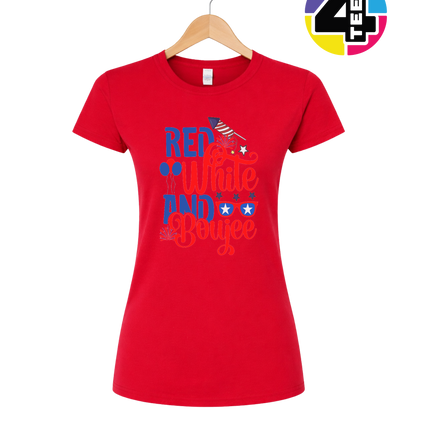 Red White and Boujee Women's Tee