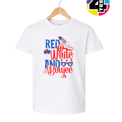 Red White and Boujee Youth Tee