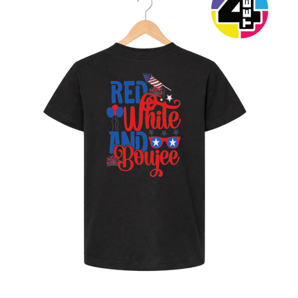 Red White and Boujee Youth Tee
