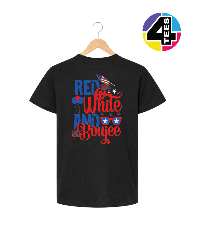Red White and Boujee Youth Tee