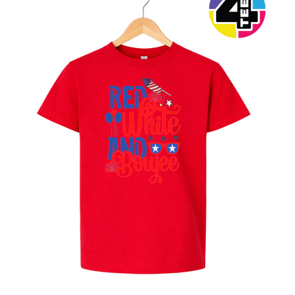 Red White and Boujee Youth Tee