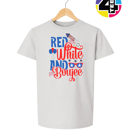 Red White and Boujee Youth Tee