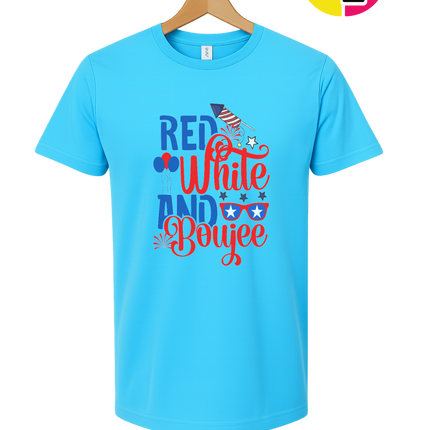 Red White and Boujee Tee