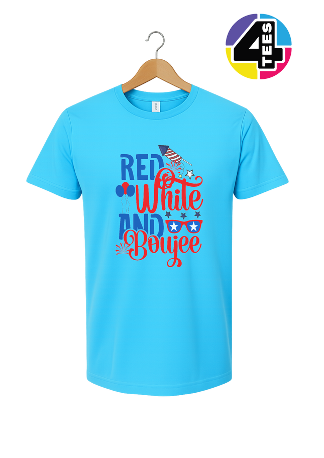 Red White and Boujee Tee
