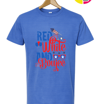 Red White and Boujee Tee