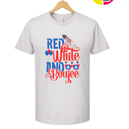 Red White and Boujee Tee