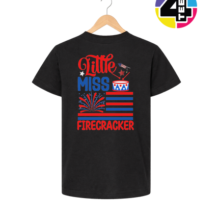 Little Miss Firecracker Youth Tee
