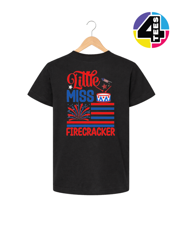 Little Miss Firecracker Youth Tee