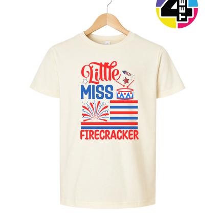 Little Miss Firecracker Youth Tee