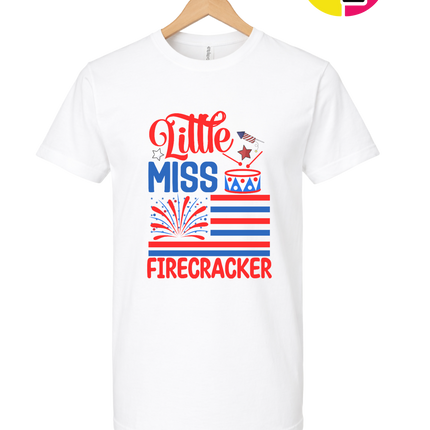 Little Miss Firecracker Tee