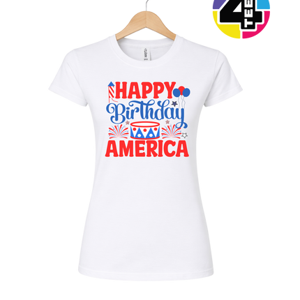 Happy Birthday America Women's Tee