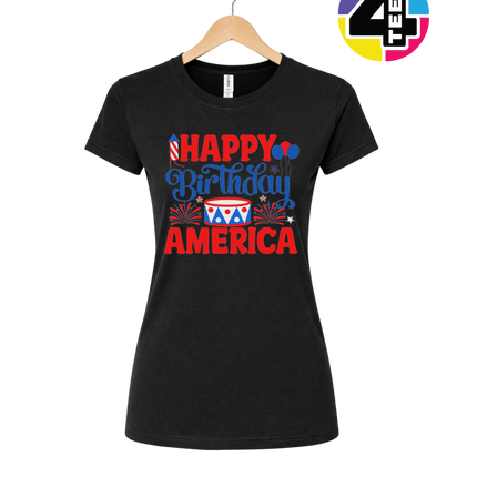 Happy Birthday America Women's Tee