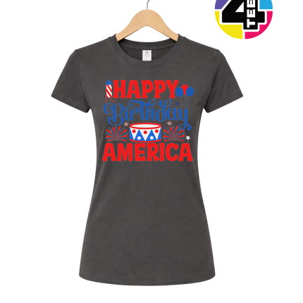 Happy Birthday America Women's Tee