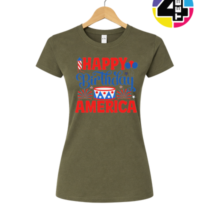 Happy Birthday America Women's Tee
