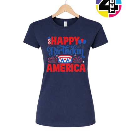 Happy Birthday America Women's Tee
