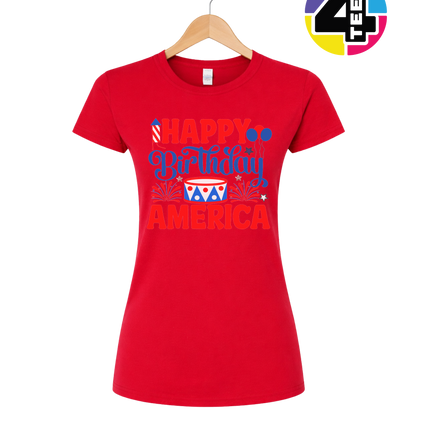 Happy Birthday America Women's Tee
