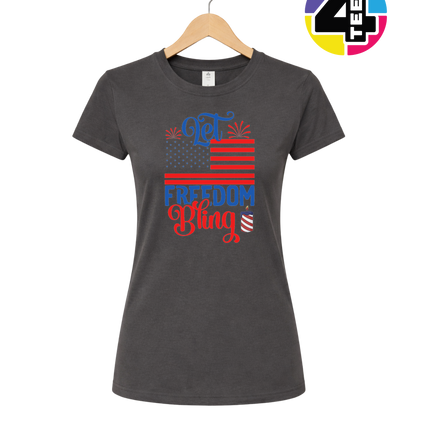 Let Freedom Bling Women's Tee