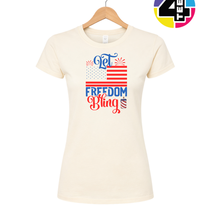 Let Freedom Bling Women's Tee