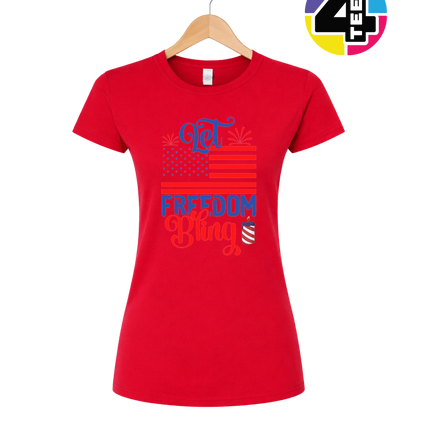 Let Freedom Bling Women's Tee