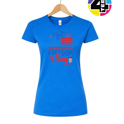 Let Freedom Bling Women's Tee