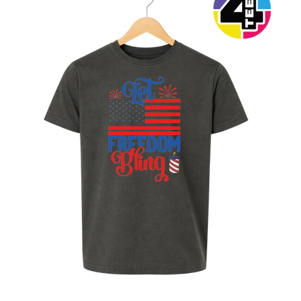 Let Freedom Bling Youth Tee