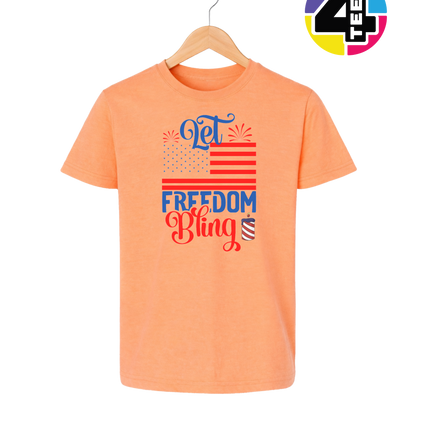 Let Freedom Bling Youth Tee