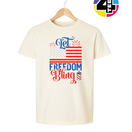 Let Freedom Bling Youth Tee