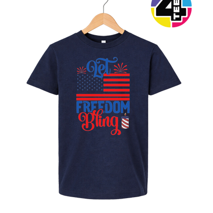 Let Freedom Bling Youth Tee