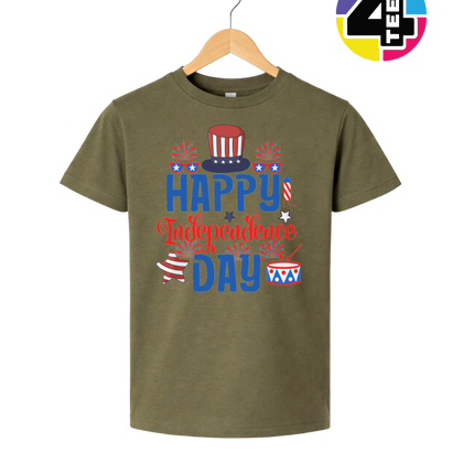 Happy Independence Day Celebration Youth Tee