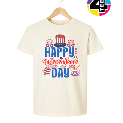 Happy Independence Day Celebration Youth Tee
