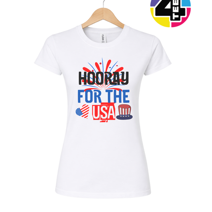 Stars, Stripes & USA Pride Women's Tee