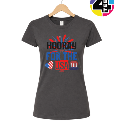 Stars, Stripes & USA Pride Women's Tee