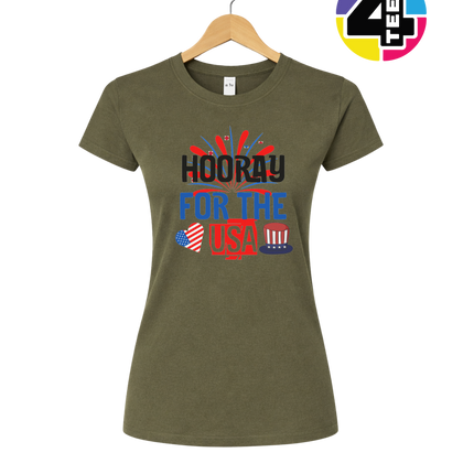Stars, Stripes & USA Pride Women's Tee