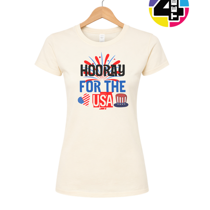 Stars, Stripes & USA Pride Women's Tee