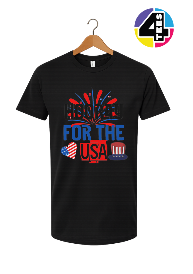 Stars, Stripes & USA Pride Tee