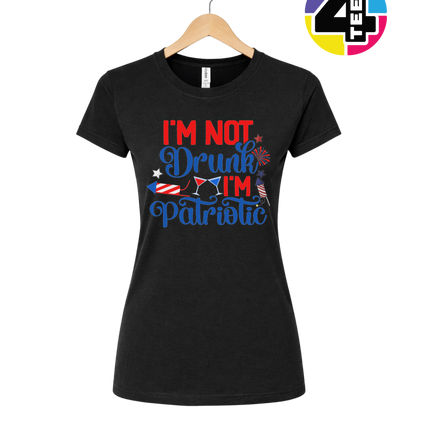 Patriotic Not Drunk Women's Tee