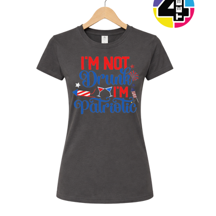 Patriotic Not Drunk Women's Tee