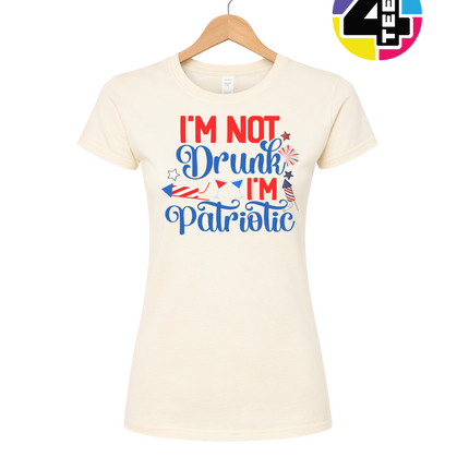 Patriotic Not Drunk Women's Tee