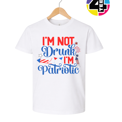 Patriotic Not Drunk Youth Tee