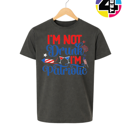 Patriotic Not Drunk Youth Tee