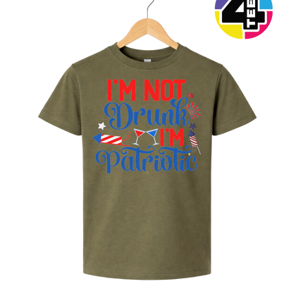 Patriotic Not Drunk Youth Tee